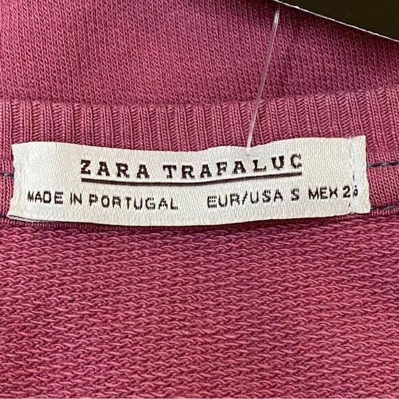 NWT Zara Trafaluc Pink Graphic T Shirt Size Small - Picture 8 of 13